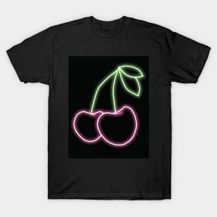 Neon Cherries 2 T-Shirt